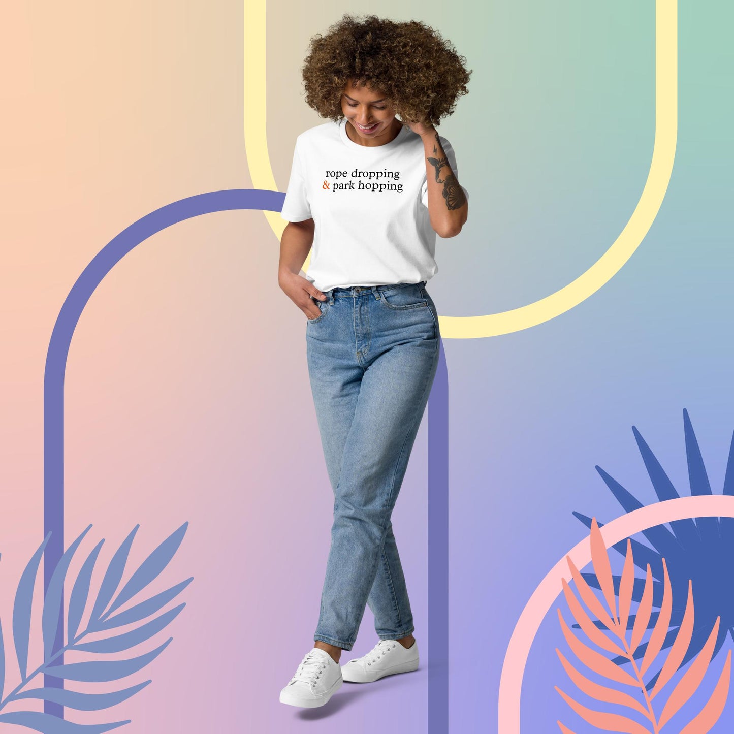 Rope Dropping & Park Hopping Oversized Women’s T-shirt